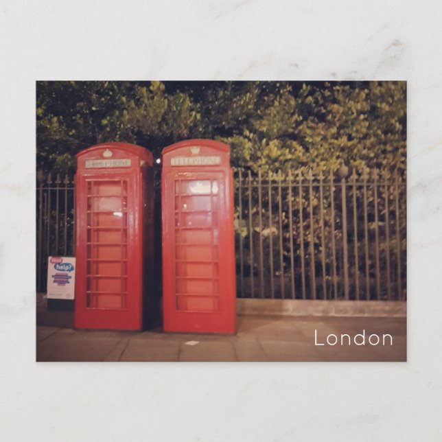 Postal Festiva Londres (Anverso)