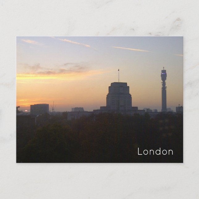 Postal Festiva Londres (Anverso)