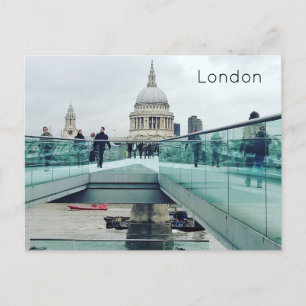 Postal Festiva Londres - Catedral de San Pablo