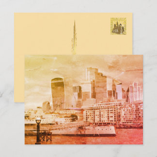 Postal Festiva Londres - La Ciudad