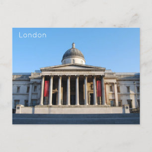 Postal Festiva Londres - La Galería Nacional