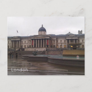 Postal Festiva Londres - Plaza Trafalgar