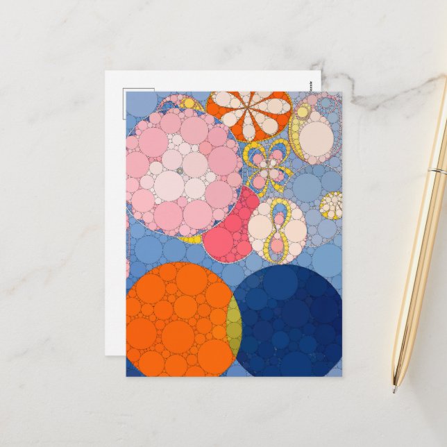 Postal Festiva Los Diez Puntos Más Grandes, No.2, Después De Hilm (Anverso/Reverso In Situ)