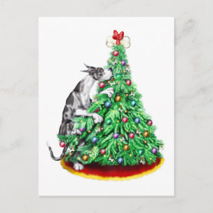 Postal Festiva Los grandes Navidades daneses alcanzan el mérito d