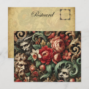 Postal Festiva Los hermanos verdes - victoriano gótico