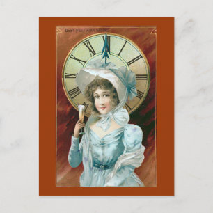 Postal Festiva "Los mejores deseos de Año Nuevo"