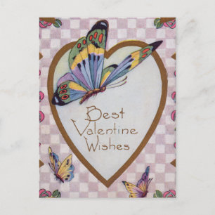 Postal Festiva Los mejores deseos de San Valentín
