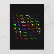 Los niños fresco arco iris colorido lindo dinosaur