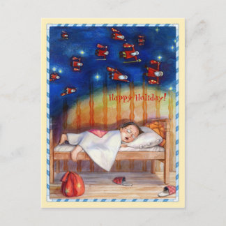 Postal Festiva Los sueños vienen true_pc