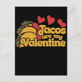 Postal Festiva los tacos son adorables