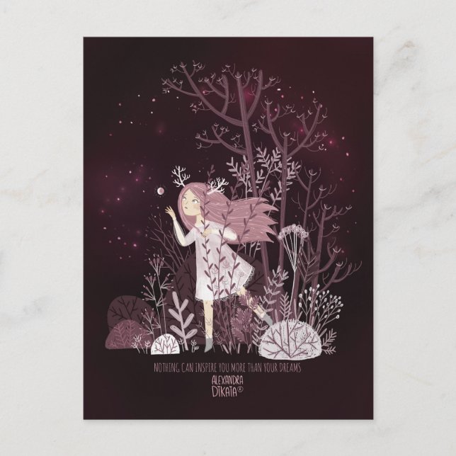 Postal Festiva Love Fairy-tale by Alexandra Dikaia Love (Anverso)