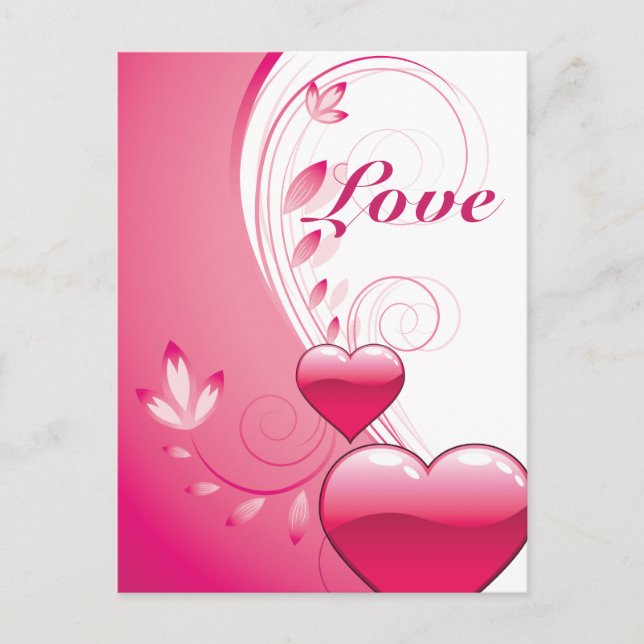 Postal Festiva Love Valentine’s Day custom gifts (Anverso)