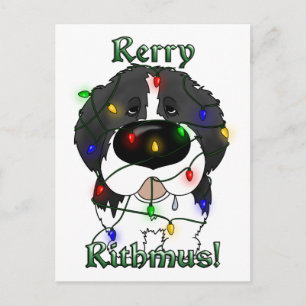 Postal Festiva Luces de Navidades de Terranova