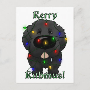 Postal Festiva Luces de Navidades de Terranova