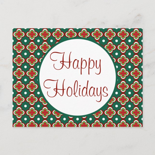 Postal Festiva Luces navidades (Anverso)