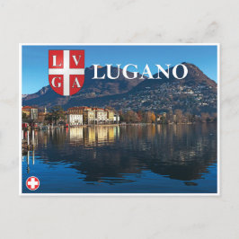 Postal Festiva Lugano - Suiza