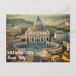 Postal Festiva Lugares tranquilos en la Ciudad del Vaticano, Ital