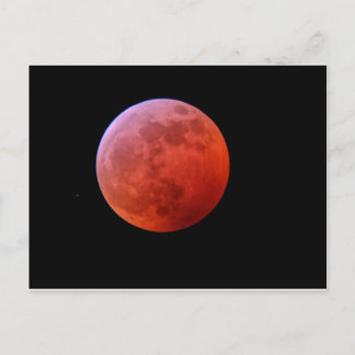 Postal Festiva Luna de Sangre Super Wolf