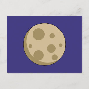 Postal Festiva Luna llena