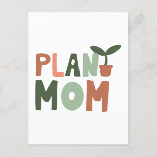 Postal Festiva Madre de la planta
