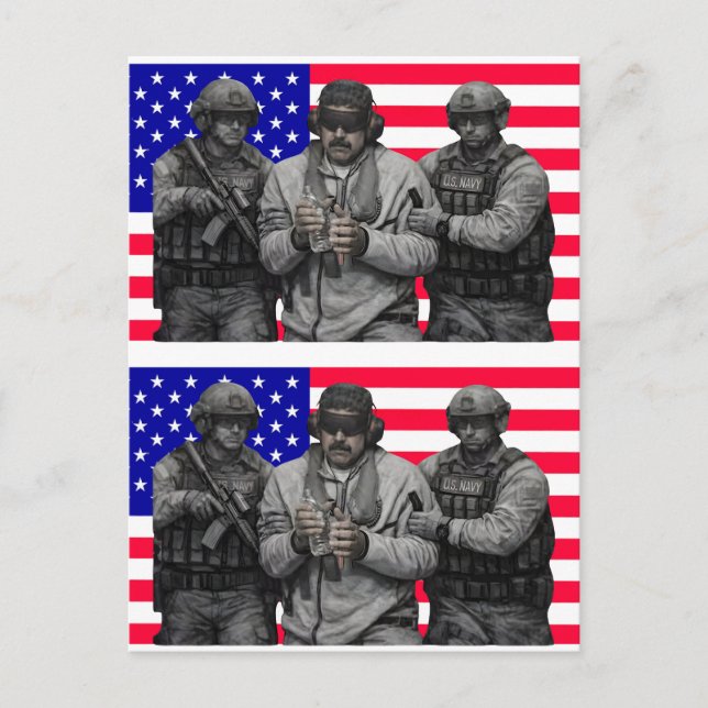 Postal Festiva Maduro Captured Live: A New Era for Venezuela (Anverso)