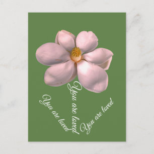 Postal Festiva Magnolia. Te quieren