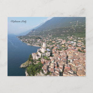 Postal Festiva Malcesine Lago de Garda Italia