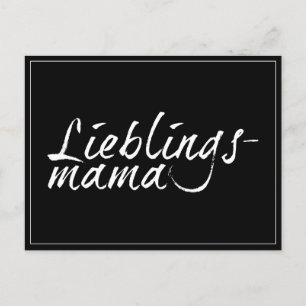 Postal Festiva Mamá favorita - blanco 00001