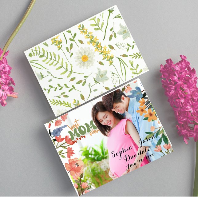 Postal Festiva Mamá personalizada para fotografiar el día de la m (Subido por el creador)