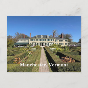 Postal Festiva Mansión Hildene en Manchester VT
