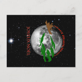 POSTAL FESTIVA MANTENER CALMA Y LAISSEZ LES BONS TEMPS ROULER