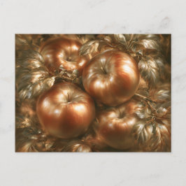 Postal Festiva Manzanas