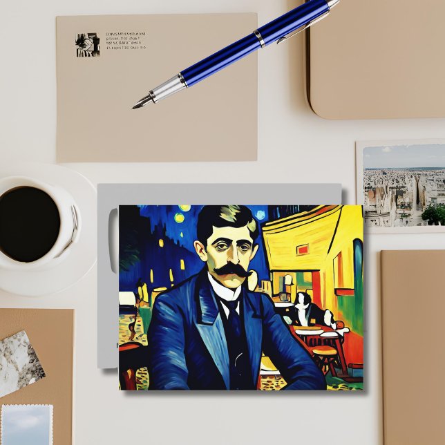 Postal Festiva Marcel Proust en Arles-fantasía (Subido por el creador)
