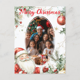 Postal Festiva Marco de Recuerdos de merry