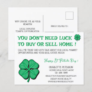 Postal Festiva Marketing Promocional del Día de San Patricio para