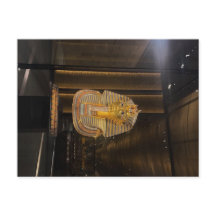 Máscara dorada de Tutankamón Museo Egipcio, ¡Artef