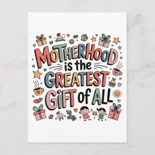 Postal Festiva Maternidad es el regalo más grande de todos