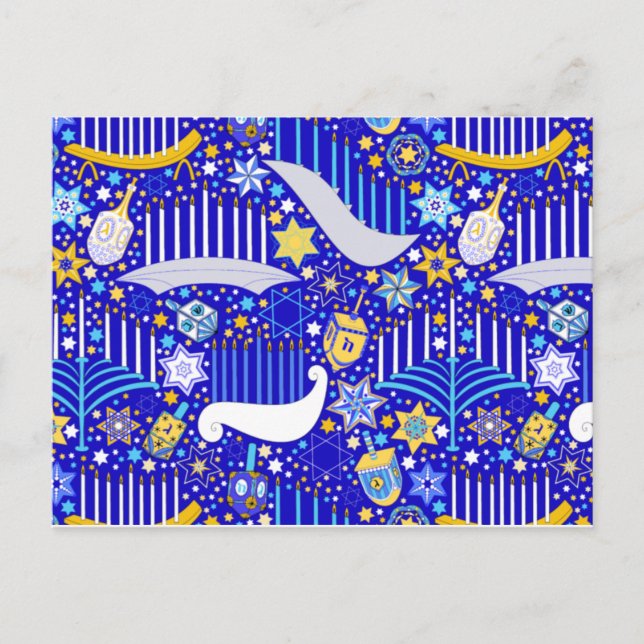 Postal Festiva Máximo Hanukkah (Anverso)