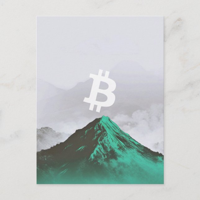 Postal Festiva Máximo histórico de Bitcoin (ATH) (Anverso)
