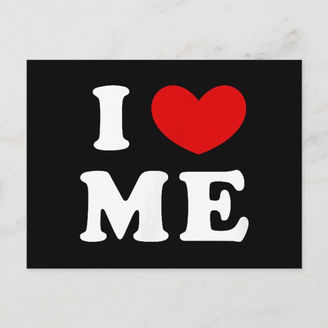 Postal Festiva Me Amo, Me Corazón (Anverso)