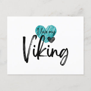 Postal Festiva Me encanta mi Viking