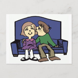 Postal Festiva Me Gusta Valentine
