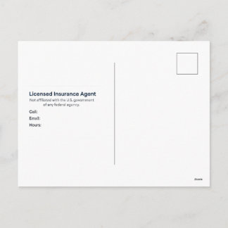 Postal Festiva Medicare AEP 2026 Plan Review Postcard