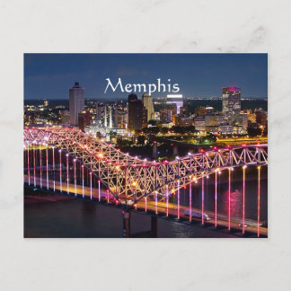 Postal Festiva Memphis, Tennessee Personalizado
