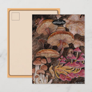 Postal Festiva Menagerie of Mushrooms