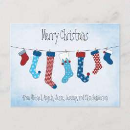 Postal Festiva Mercancías navideñas