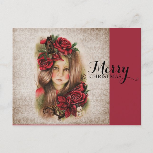 Postal Festiva Merry (Anverso)