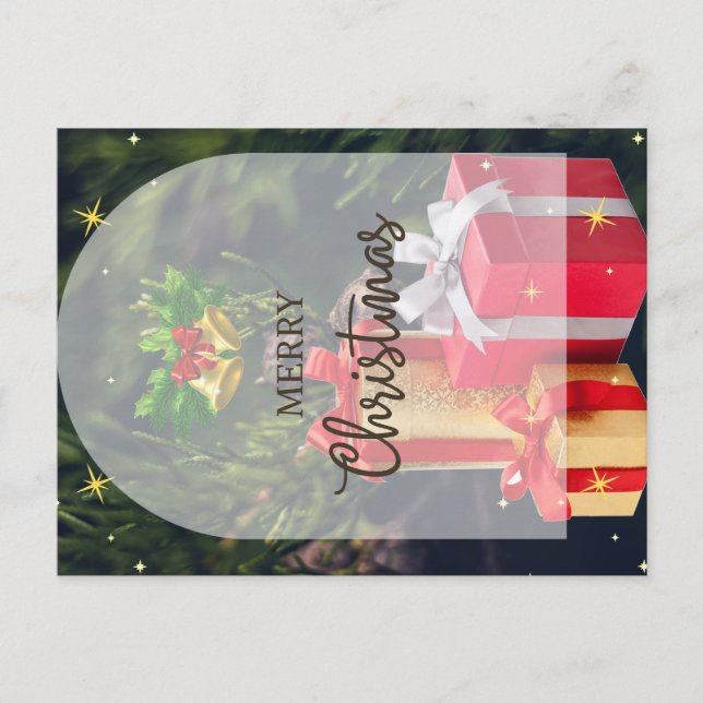 POSTAL FESTIVA MERRY CHRISTMAS (Anverso)