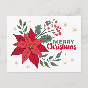POSTAL FESTIVA MERRY CHRISTMAS