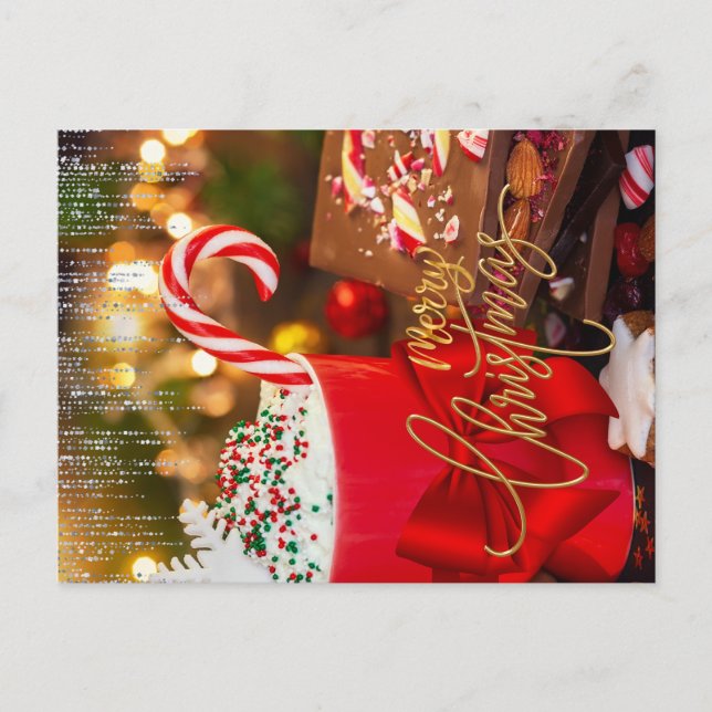 POSTAL FESTIVA MERRY CHRISTMAS (Anverso)